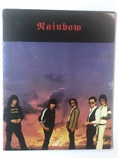 RAINBOW tour program UK 1980 Ritchie Blackmore