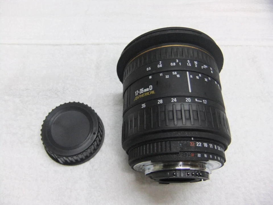 Lente asférica SIGMA AF EX 17-35 mm F/2,8-4 D para Nikon casi nueva probada desde Jp Foto 2 de 4
