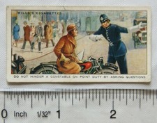1934 Wills Safety First Nr. 16 Behindern Sie ...