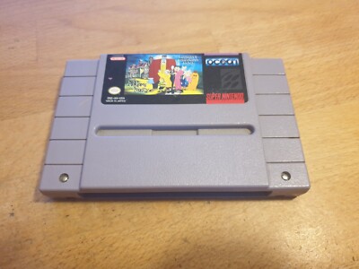 The Addams Family Pugsley's Scavenger Hunt Super Nintendo SNES NTSC