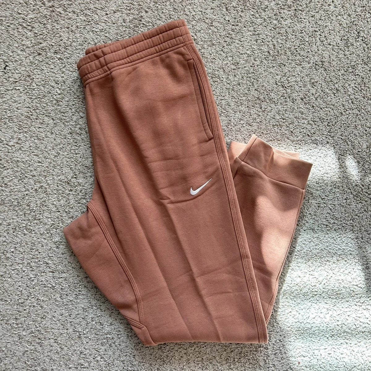 NEW Nike Tapered Leg Sweatpants Club Joggers Clay Brown 716830-215 Mens  Size XL