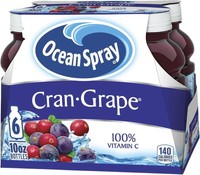 Ocean Spray Cran-grape Juice Drink, 10 Ounce,6 Count Ocean Spray Cran-grape Juice Drink, 10 Ounce,6 Count