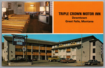Great Falls Montana Triple Crown Motor Inn 621 Central Ave c1981 ...