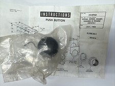 Furnas Siemens 52RB3D1 Mushroom Pushbutton Push Button Head Black