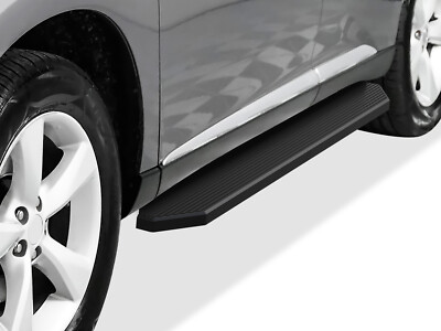 iBoard Black Running Boards Style Fit 10-15 Lexus RX350
