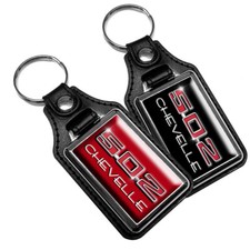 Compatible 1970 Chevelle 502 Engine Super Sport Design Faux Leather Key Ring Compatible 1970 Chevelle 502 Engine Super Sport Design Faux Leather Key Ring