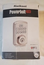 Kwikset Powerbolt 250 Keypad Deadbolt SMARTKEY Satin Nickel 992500-002