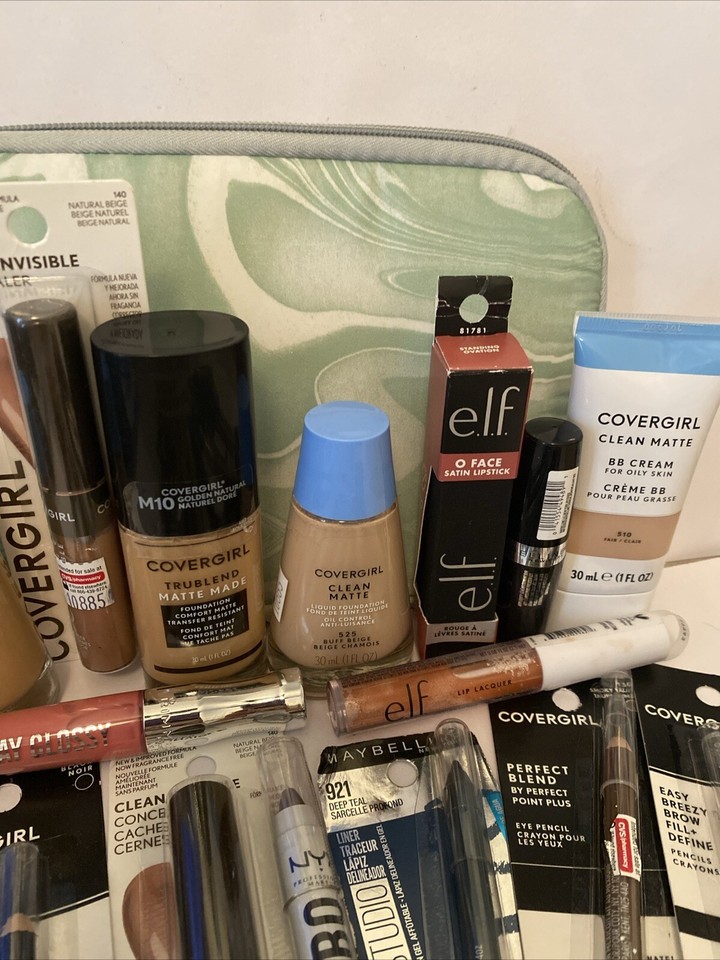 New Reseller Makeup Bundle 20 Items L’Oréal Maybelline Covergirl & More