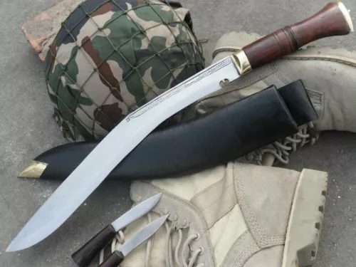 Gurkha Kukri Knife/knives 13" Sirupate Khukuri- Authentic Hand Forged Blade,EGKH