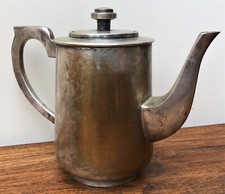 Alte Vintage Messing Teekanne