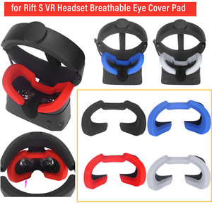 Silicone Eye Mask Cover Breathable Eye Cover Pad Parts for NEW Rift S VR Headset