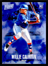 2018 Panini Father's Day Willie Calhoun Rookie Card #67 -/399 - Texas Rangers