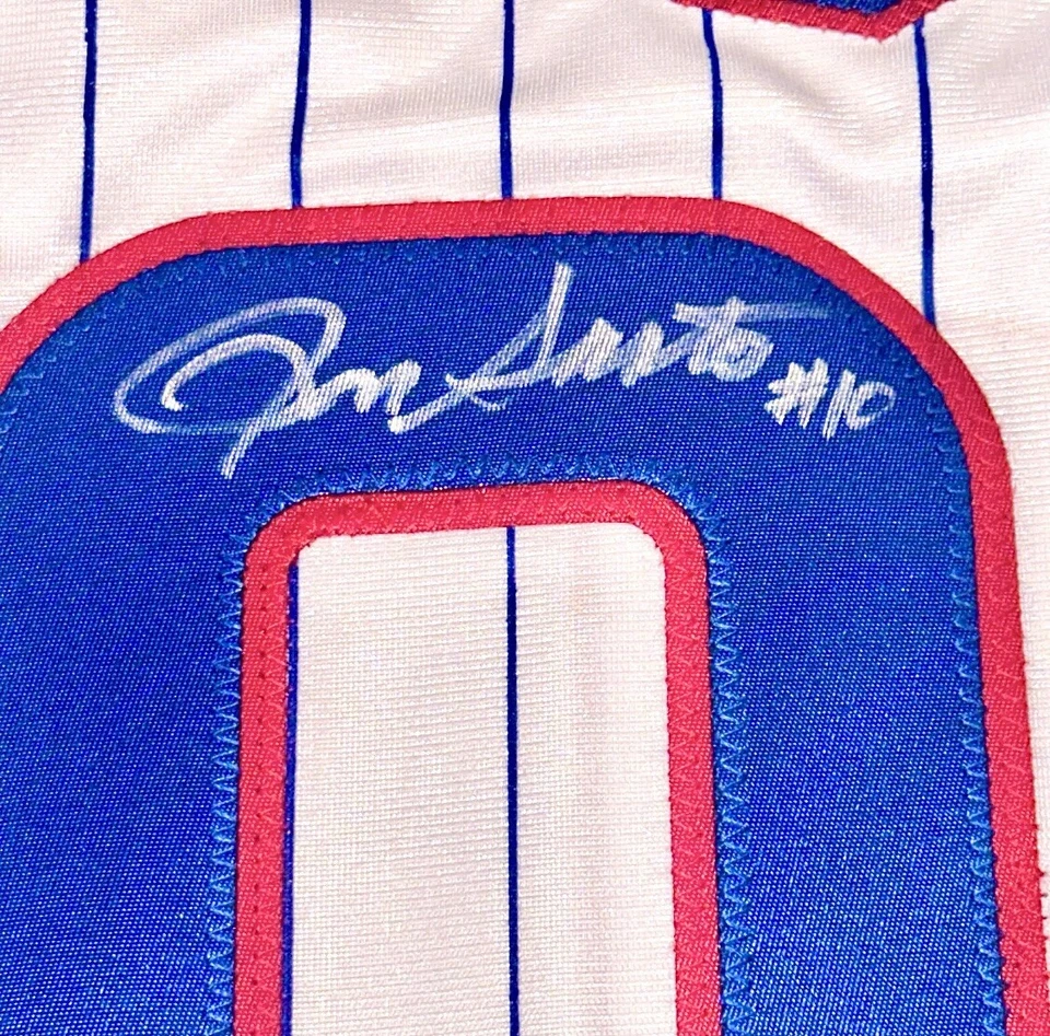💥Ron Santo💥 Chicago Cubs Signed Jersey Autograph HOF inscribed 9x All Star—JSA - Image 4 of 4