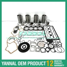 Engine Overhaul Rebuild Kit With Gasket Bearing Set For Shibaura N844T Engine