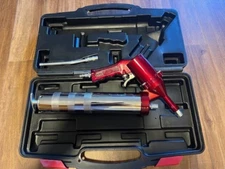 AmPro Professional Air Grease Gun (400cc) Model AR3710 Burgundy Collection
