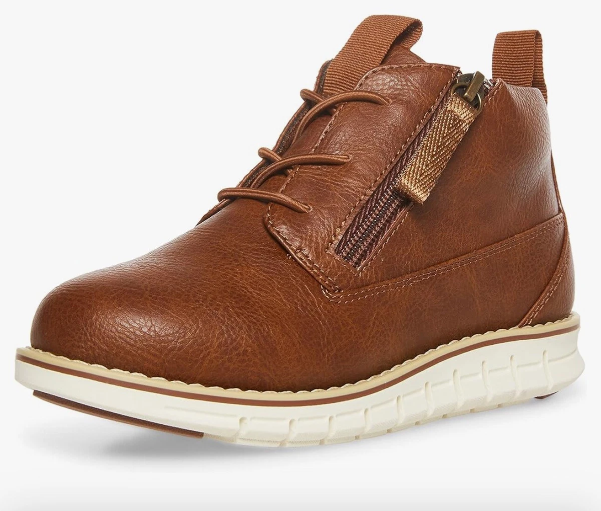 Baskets Steve Madden Bcooler High Top – Cognac, Taille Jeunes Garçons 4 US – Occasion