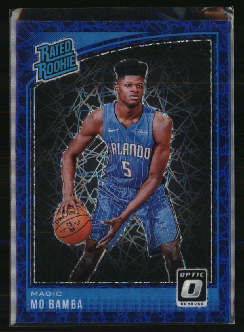 Mo Bamba 2018 Donruss Optic Blue Velocity #160 RR RC Basketball Card