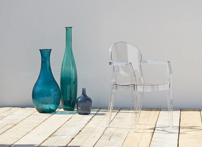 SCAB DESIGN SET 2 POLTRONE SEDIA IGLOO POLICARBONATO CUCINA BAR RISTORANTI - Immagine 3 di 4