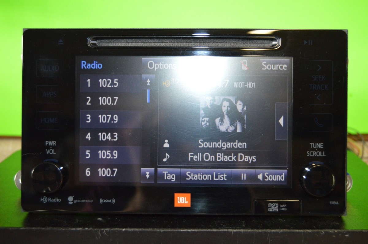 16 17 18 19 Toyota Tacoma JBL CD Player Navigation Radio Receiver