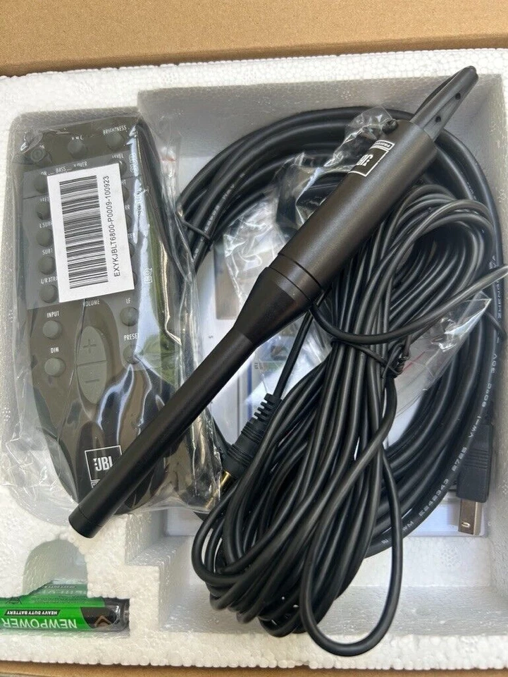 JBL LSR4300 Calibration Microphone + Remote Accessory Kit for LSR4326P LSR4328P - Image 2 of 2