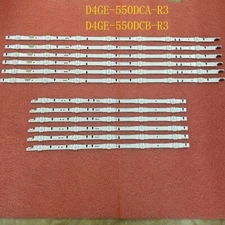 LED Bars For Samsung UE55J5500 UE55J6200 UE55H6640 UE55H6300 BN96-30432A 30431A