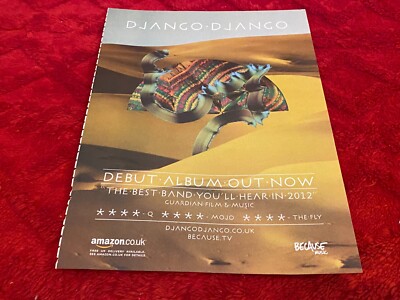PEEP20 MAGAZINE ADVERT 11X8'' DJANGO : DJANGO ALBUM