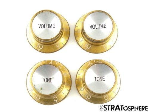 Epiphone Les Paul Standard 60s, GUITAR CONTROL KNOBS, Parts Gold 