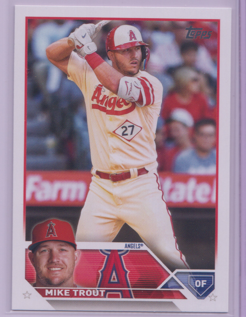 2023 Topps Series 1 Mike Trout #27 - Base set