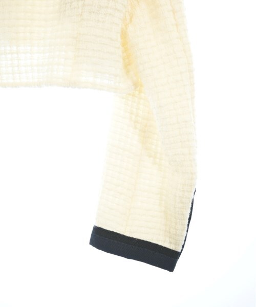 Miu Miu カジュアルジャケット 白x黒 2138825A0088 Miu Miu Casual Jackets WhitexBlack 42(Approx. M