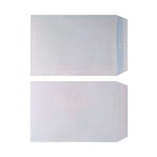 Q-Connect C4 Briefumschl&auml;ge Selbst Schreibwaren Siegel 90 g/m&sup2; Wei&szlig; (25er Pack) KF02721
