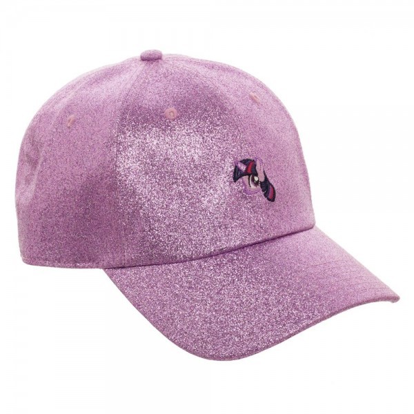 Cappello adulto My Little Pony rosa glitter crepuscolare scintillante taglia regolabile berretto papà
