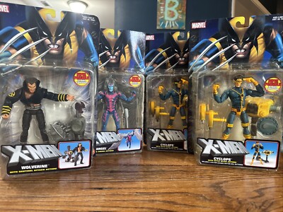 Cyclops Archangel Wolverine Marvel Legends Toy Biz Figures