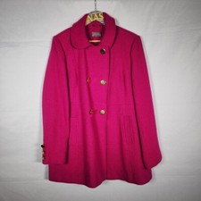 Pink Kenar Peacoat No Size Tag Fit 18
