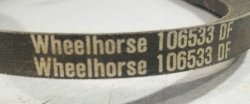 Wheel Horse belt 106533 | eBay