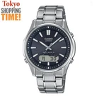 Casio Lineage LCW-M100TSE-1AJF Titanium Solar Analog Digital Men`s Watch