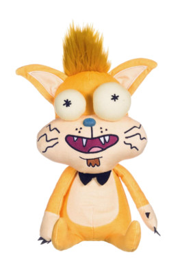 OFFIZIELLER RICK AND MORTY SQUANCHY GROSSER 12 ZOLL WEICHES PLÜSCHTIER TEDDY NEU MIT ETIKETT *