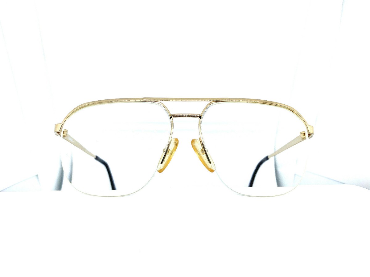 アンリ・ダンテ　油彩 Vintage! Dunhill 6198 [ 01 58-15 135 ] Half Rimeless