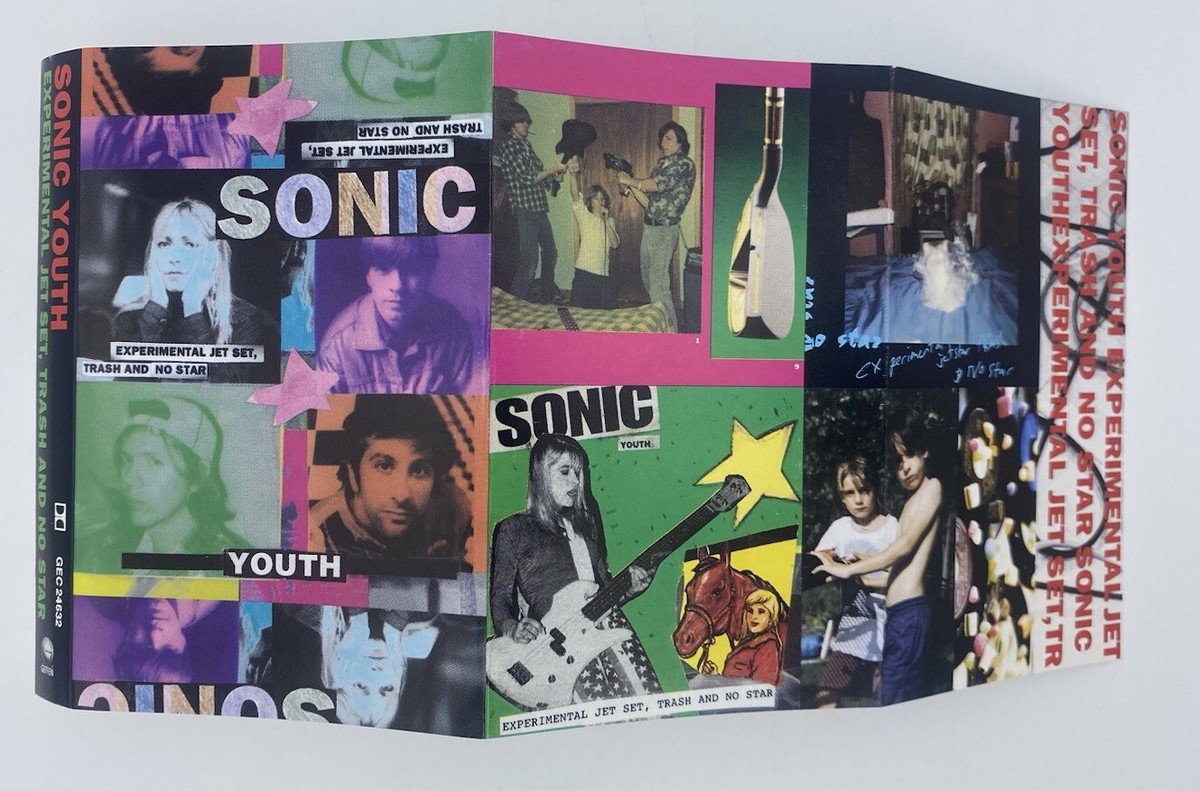 Sonic Youth Experimental Jet Set Trash & No Star Cassette Tape