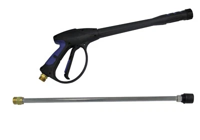 PWPUK Pressure Washer Gun Lance & Wash Nozzle Extension M22 Compatible