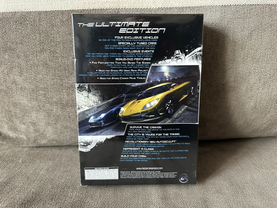 Need For Speed: Carbon - Pacific Asian Collector’s Edition PC NEW & SEALED - Image 2 of 4