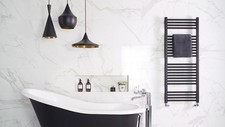 Zehnder Bisque Deline Radiator – Titane Finish – Designer Central Heating