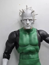3d Print THE THINKER HEAD#2 1:10 7" SELECT DC MULTIVERSE 
