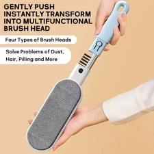 4-in-1 Static-Free Lint Remover, Multi-Functional Brush Tool for Clothing Hair