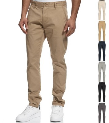 Indicode Herren Chinohose Cherry-Stoffhose Stretchhose Business Pants Chino Hose