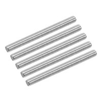 5 StüCk M6 X 70Mm Vollgewindestange Rechtsgewinde,1 Gewindesteigung