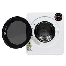 ZOKOP Smart Electric Laundry Drum Dryer Tumble 13.2lbs Drying Machine 5 Programs