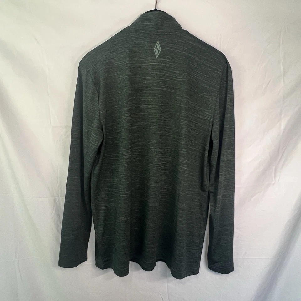 Skechers Sport Pullover 1/4 Zip Shirt Green Pocket Size XL Athleisure Outdoor - Image 4 of 4