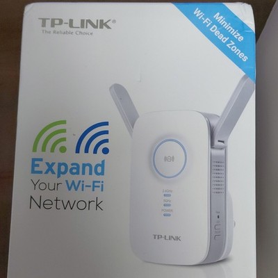 TP-LINK RE350 AC1200 Dual-Band Wi-Fi Range Extender 2.4GHz/5GHz Gigabit Port