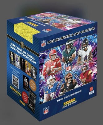 2025 Panini NFL Football Sticker Collection Factory Sealed Box