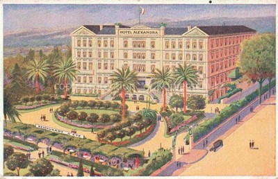 NICE   Nizza 06 Alpes-Maritimes Hotel-Alexandra Boulevard-Dubouchage Park Restau